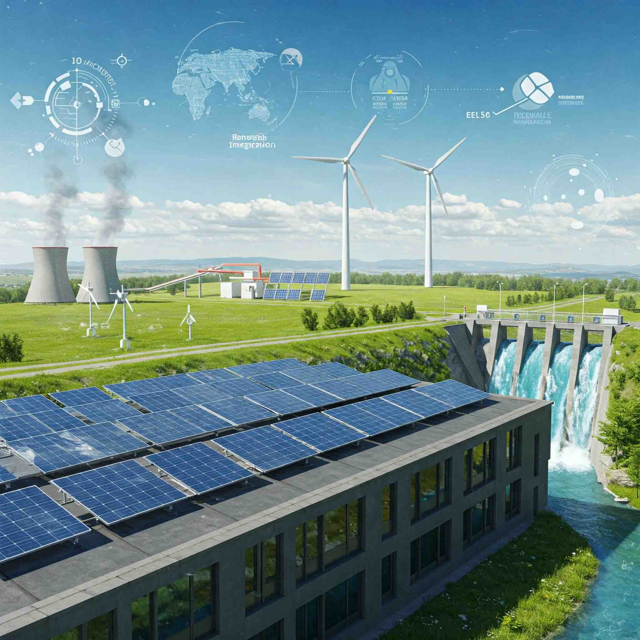Solar panel energy integration with Waiz smart system in Abu Dhbai